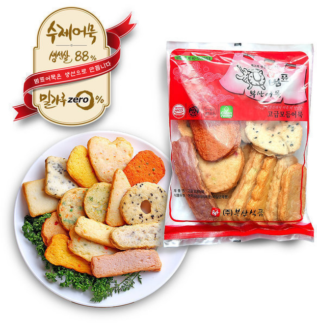 범표 부산 밀가루없는 수제 찐 어묵 오뎅 (), 1개, 700g