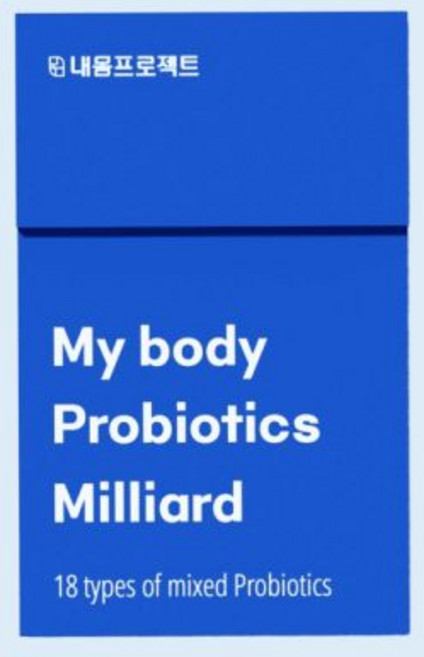 내몸프로젝트 내몸에 유산균 10억 30포 6개 대용량 예민한 장 프로바이오틱스 하루 1포 597957
