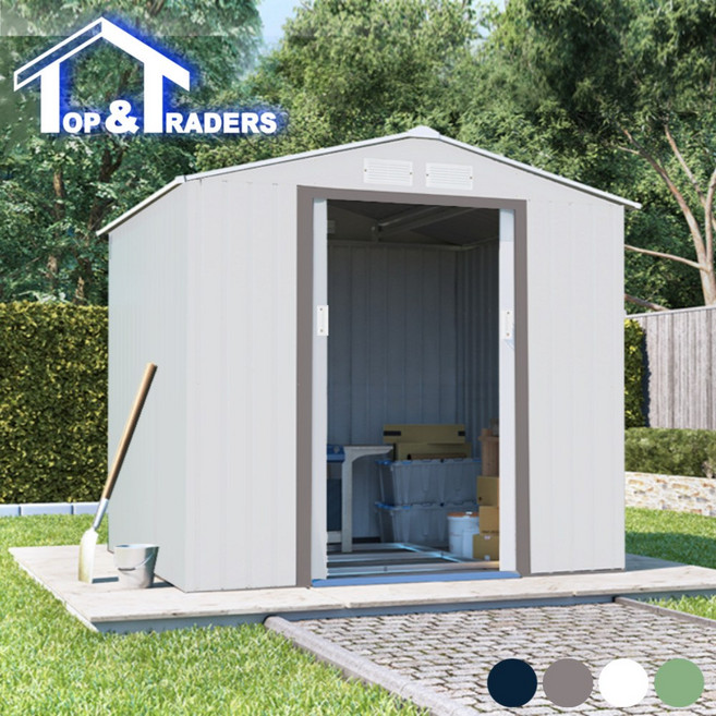 탑앤라이프 그랜드 - 제트 화이트) 컬러 조립식창고 농막 전원주택 이동식 야외 소형, (고강도플라스틱데크) 제외, (솔리드방수코팅보드) 제외
