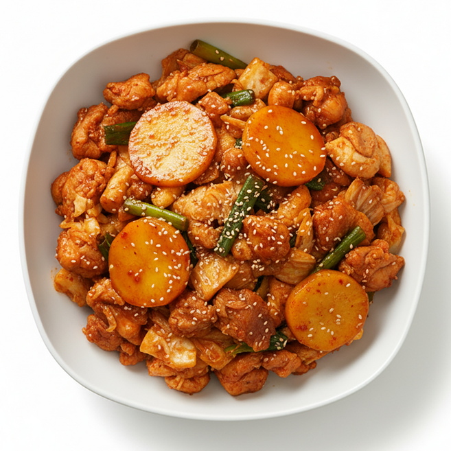 [빌리푸드] 매콤달콤 비법 양념의 순살닭갈비, 3.2kg