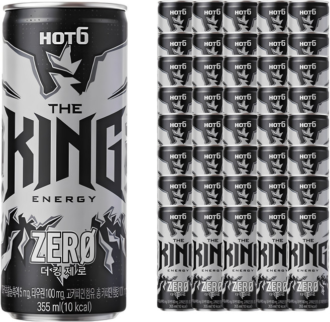 핫식스 더 킹 제로, 48개, 355ml