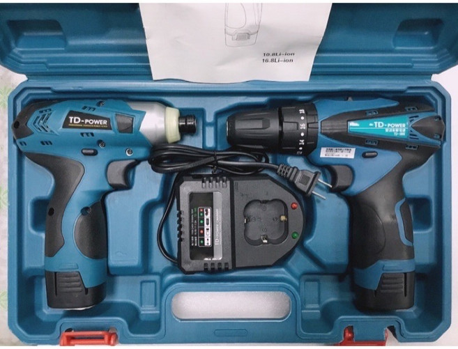 TD-POWER 充電式電動工具組 16.8V鋰電, 1個, 電池TD168