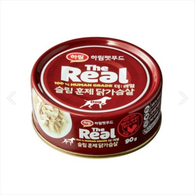 더리얼 슬림 훈제 닭가슴살 DOG 90g x10개