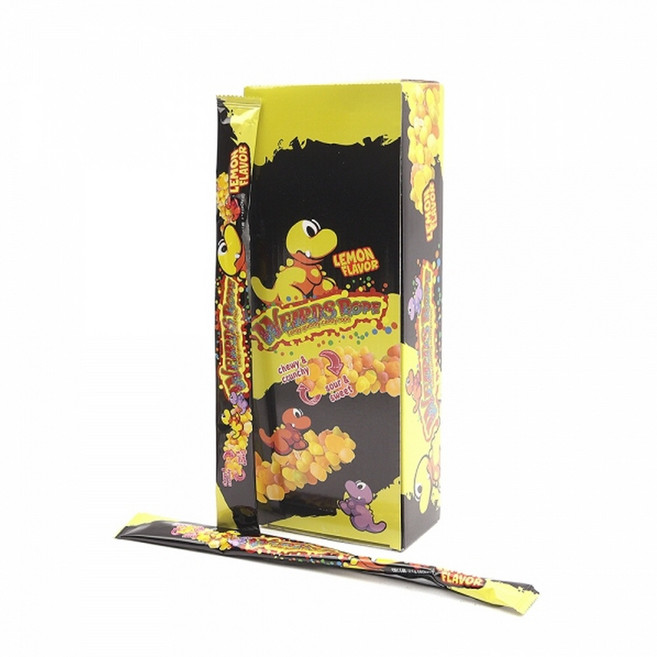 레몬 워즈 로프 구미 캔디, 24개, 21g