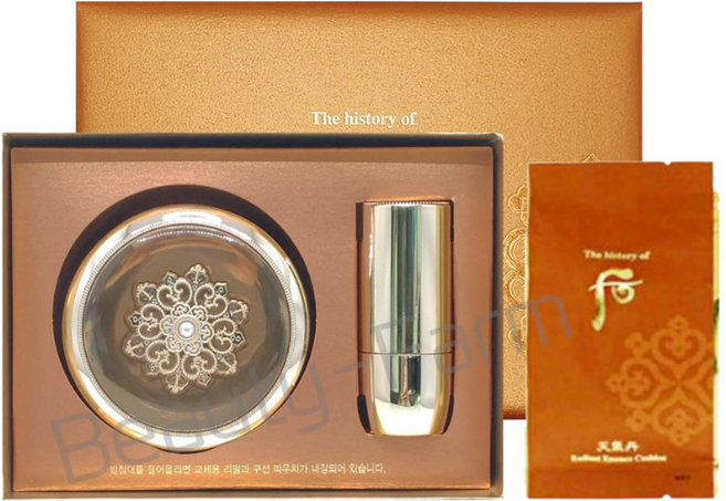 더후 더 후 천기단 화현 에센스 쿠션 21호 (본품+리필), 1개