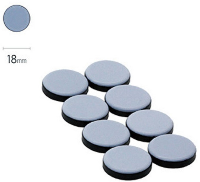 가구 슬라이딩 패드 부착형 원형, 1개