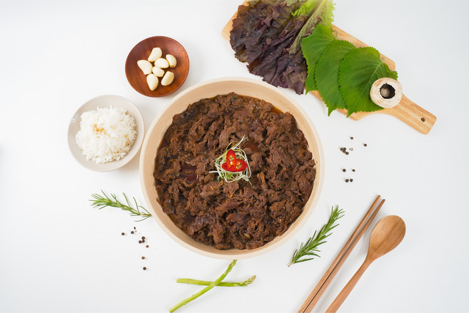 더맛담 부드러운 등심 수제 양념 소불고기, 1개, 500g