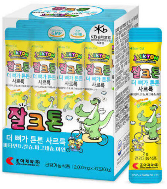 잘크톤 더 뼈가 튼튼 사르륵 30포