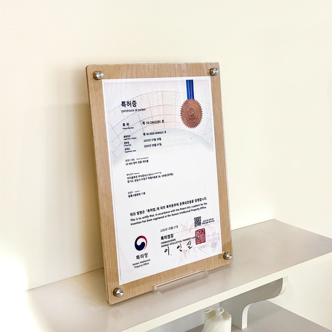 DND 아크릴 액자 스탠드 거치형, 1개, 메이플