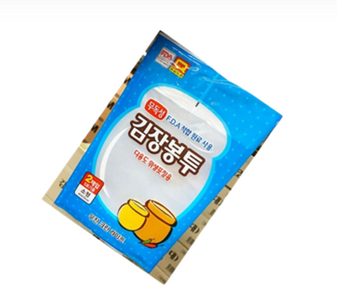 소형 김장봉투 10P 다용도 위생포장용 방수봉지 양념 젓갈 식자재 보관용 포장용 비닐봉지, 1개