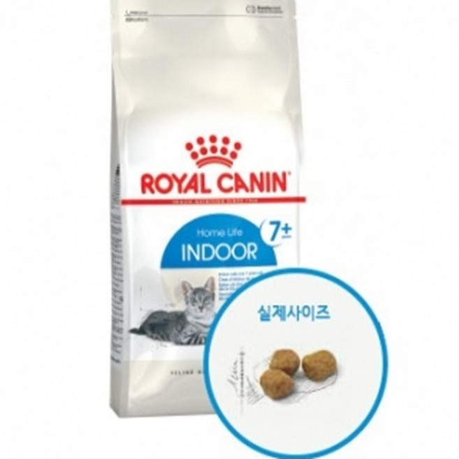 로얄캐닌 캣 인도어 7+ 1.5kg 로얄캐닌건식사료, 1개, 닭+오리