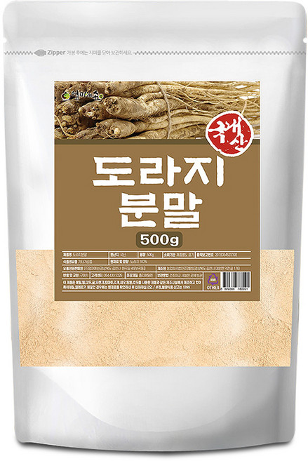 국내산 도라지분말 500g, 1개