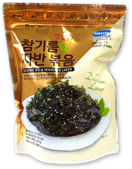 맛있는 참기름 김자반 김가루 밥반찬, 1개, 300g