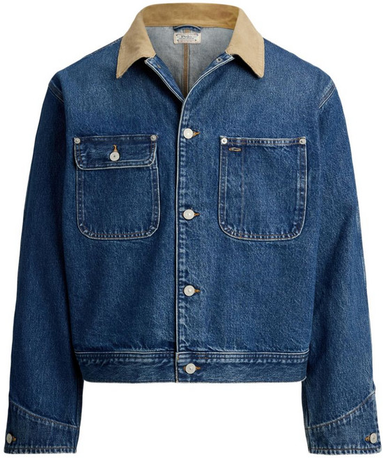 폴로랄프로렌 오버롤 디테일 데님 재킷