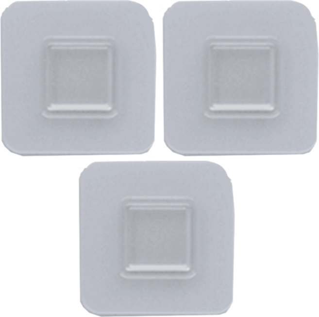 비쉴드 헤어드라이기 거치대 스티커 접착패드, 1개, 3매입