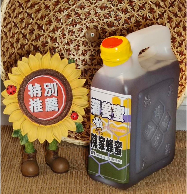 陳家蜂蜜 蒲姜蜜 2400克桶裝, 1個