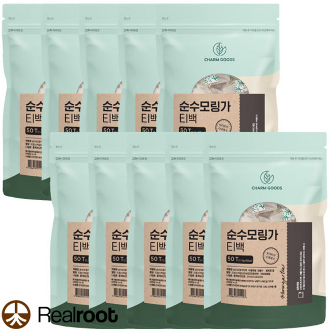 모링가차 티백 50개입 10팩, 10개, 1.2g