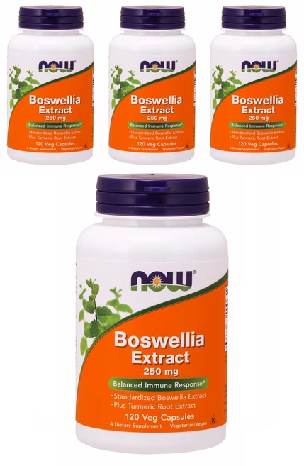 나우푸드 보스웰리아 추출물 250mg 베지 캡슐, 120정, 4개 - 쿠팡