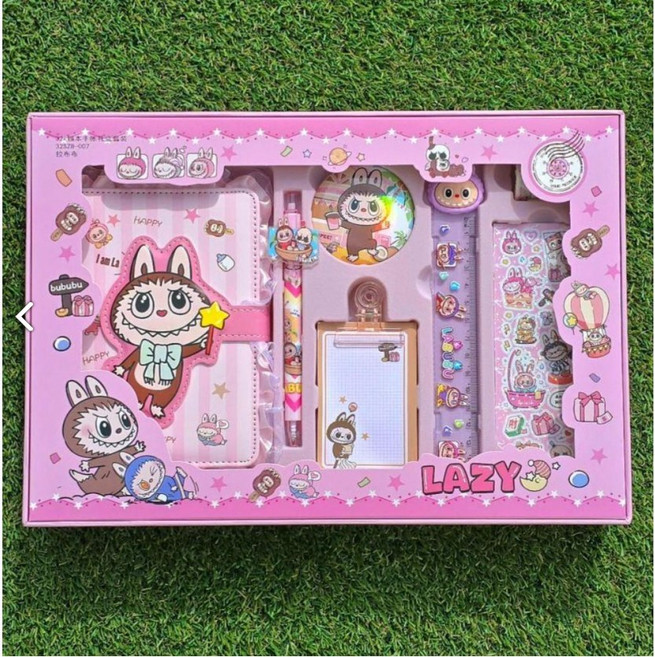 라부부 이쁜 빅 다이어리 다꾸세트, 레드