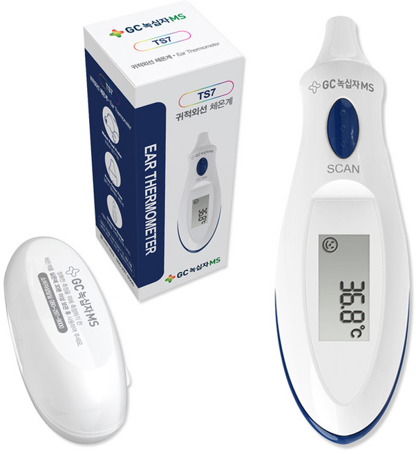 GC녹십자MS 귀적외선 체온계 TS7, 1개