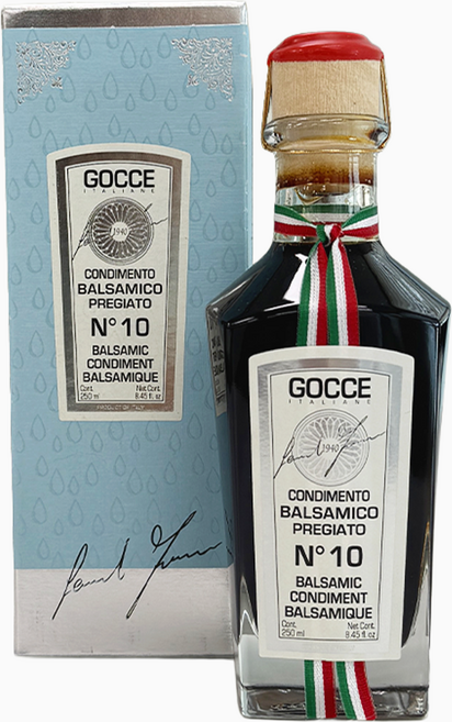 GOCCE 고쎄 콘디멘토 프레지아토 10년산 발사믹식초, 1개, 250ml