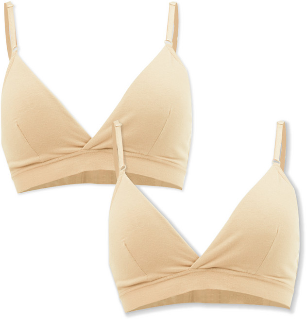 [애프터문] 순면 노와이어 선셋 브라렛 세트