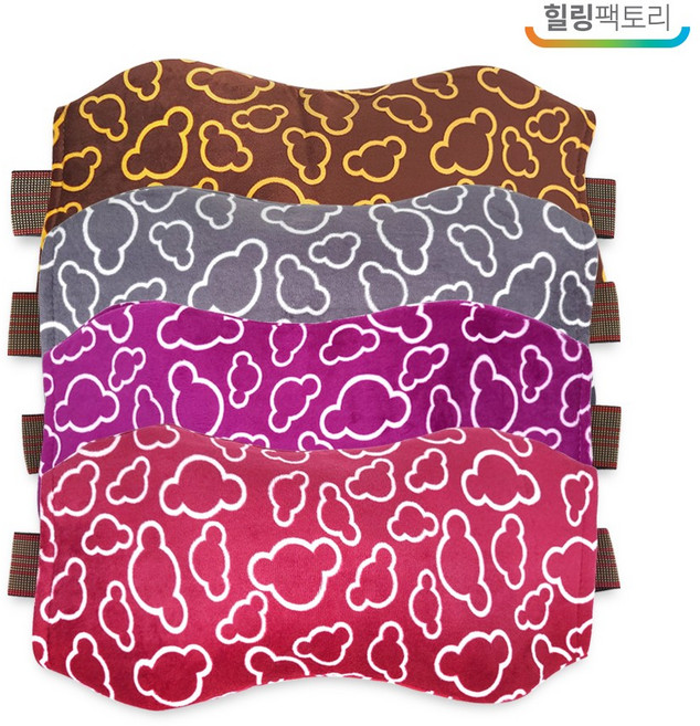 한양 충전식 온수 온열 찜질기 찜질팩, 와인구름