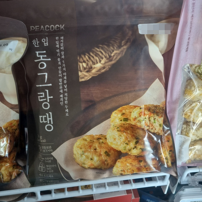 피코크 한입 동그랑땡 냉동 수량, 4개, 700g