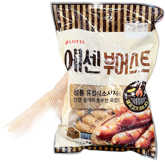 롯데 에센 부어스트, 단품, 440g, 1개