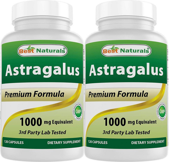 Best Naturals 황기 1000mg 120캡슐