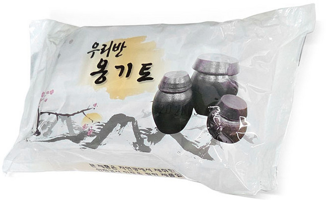 옹기토찰흙 찰흙만들기 미술재료 천연찰흙, 30개