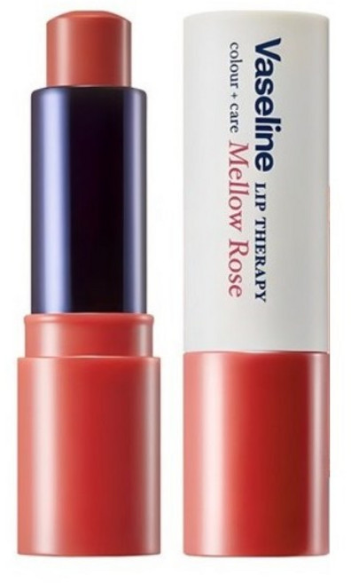 바세린 립 테라피 컬러 앤 케어, 03 COLOURS + CARE 멜로우로즈, 4.2g, 1개