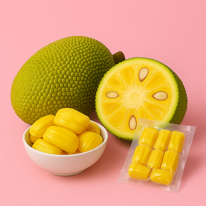 잭푸르트 냉동 씨제거 열대과일 잭후르츠, 1개, 500g