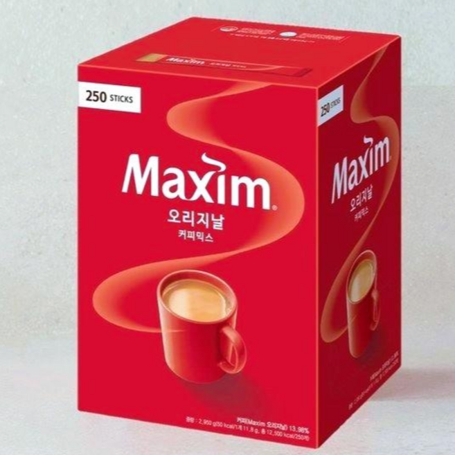 맥심 오리지날 커피믹스, 11.8g, 250개입, 1개