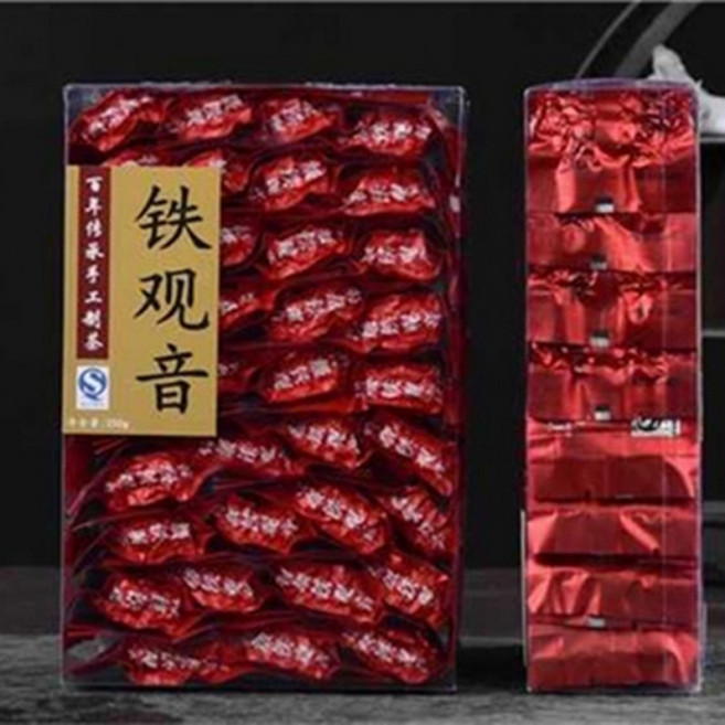 (해외직구)명차 복건성 안계 철관음 512g 64팩, 단품