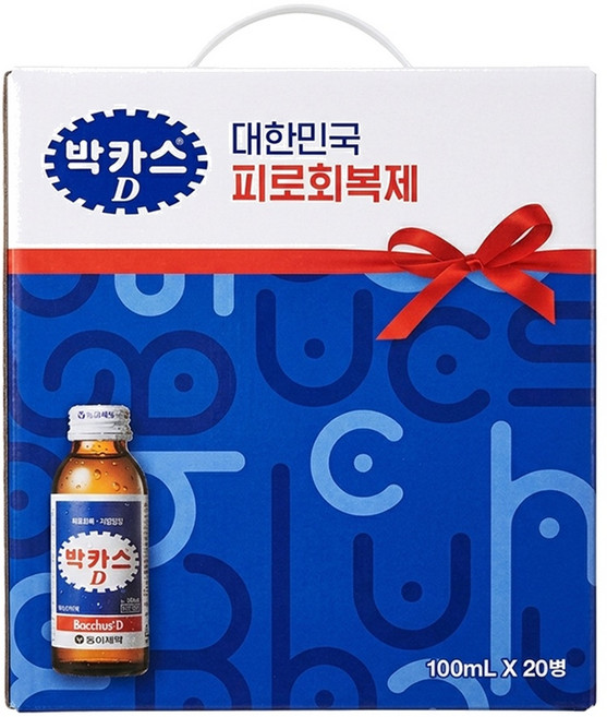 박카스D 기타 건강음료, 100ml, 20개