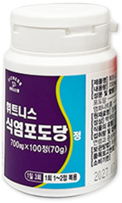 휘트니스팜 식염포도당정, 1개, 100정