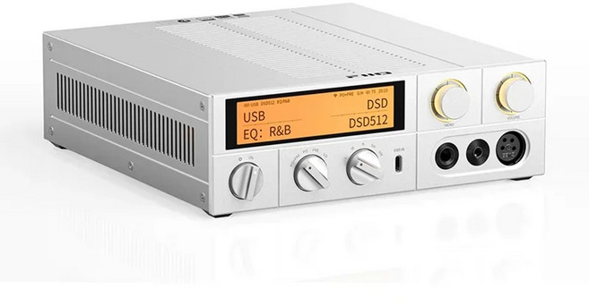 FiiO K17 헤드폰앰프 DAC 스트리밍 플레이어 블루투스 WiFi, K17 SLIVER