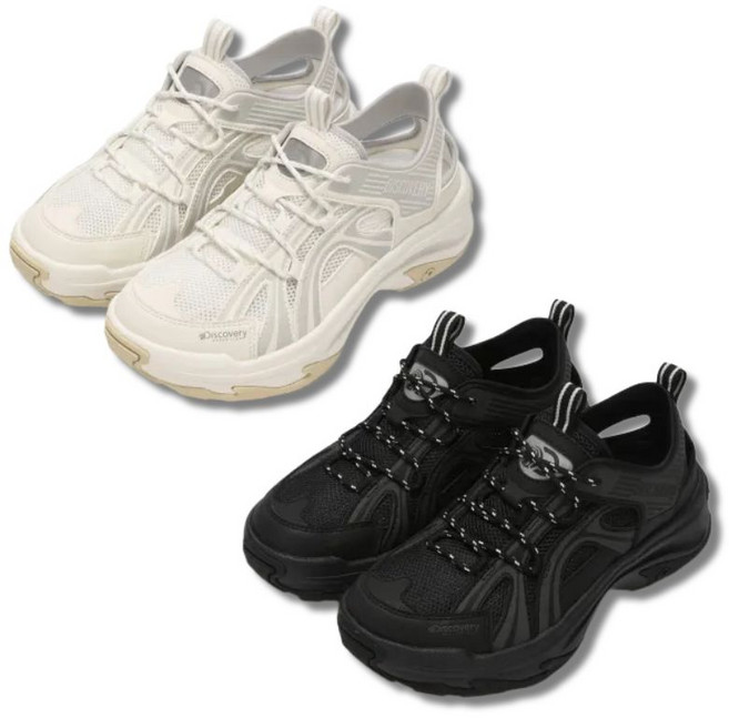 백화점정품 디스커버리 운동화 스니커즈 워킹화 신발 남녀공용 웨이브 샌디 데일리 슈즈