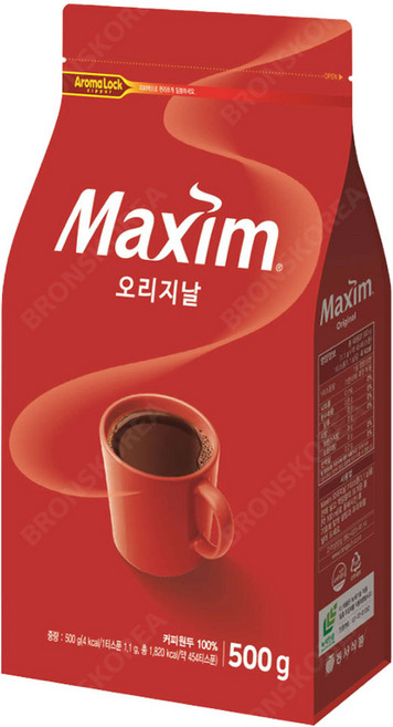 동서 맥심 오리지날 리필용 알커피, 1개, 500g, 1개입
