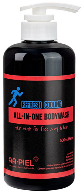 스킨365 감 탄닌 바디워시 노인 냄새 사춘기 수영장 냄새 바디 워시 쿨링 마사지 500ml, 1개