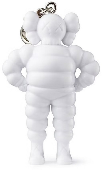 KAWS 日本展會限定 米其林鑰匙圈 吊飾掛飾, 1個, 白色,台灣現貨｜1天內出, 白色