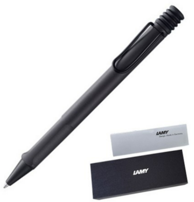 LAMY 사파리 볼펜, 차콜블랙, 1개