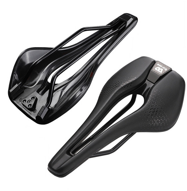 시그니처베이지 웨스트바이킹 프리미엄 로드 MTB 전립선 무통증 자전거 안장 YPZ170, 블랙, 1개
