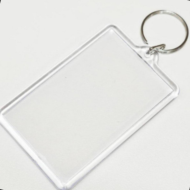 투명 아크릴 사진액자 키링 최애 포카 직사각 특대형 증사보관 미니액자, 1개, 상세페이지 참조