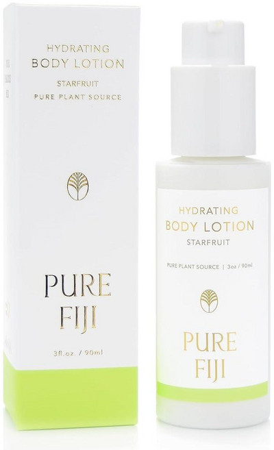 PURE FIJI 하이드레이팅 바디 로션 여행용 사이즈 스타프루트 (3온스/90ml)