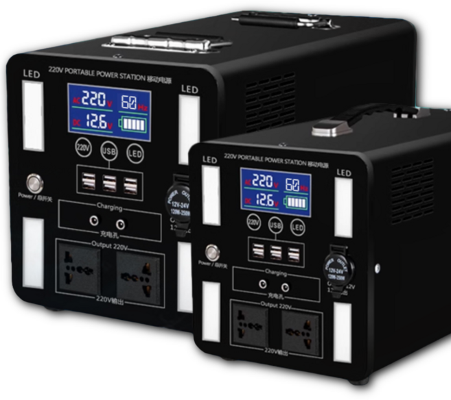 파워볼트론 60hz 대용량 인산철 220v 올인원 캠핑용 파워뱅크 보조 캠핑 배터리 3000w 1000w, 1개, PB 1600W-1200WH