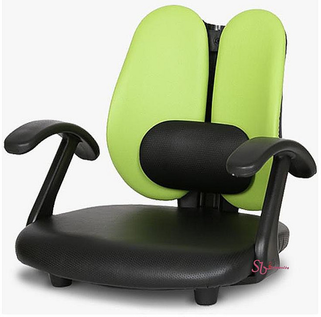 등받이좌식의자 다리없는 접이식 휴대용 어린이 앉는 요추팔걸이 바른자세 좌석의자 좌식책상의자 바닥의자 앉은뱅이의자 엠보mli362, SBD_엠보좌식 EM05 요추+팔걸이 인조가죽-핑크