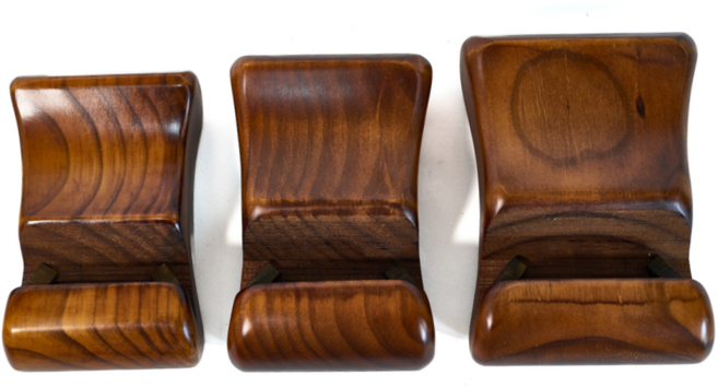 목탁 거치대 받침대 염불 명상 수행용 기도용 예불용, 1개, 밤빛