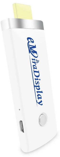 【八代】eMiraDisplay-39W自動無線影音電視棒, 1個, 白